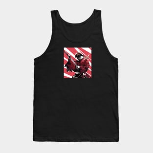 Rurouni Kenshin In Vector Art Stlye Tank Top